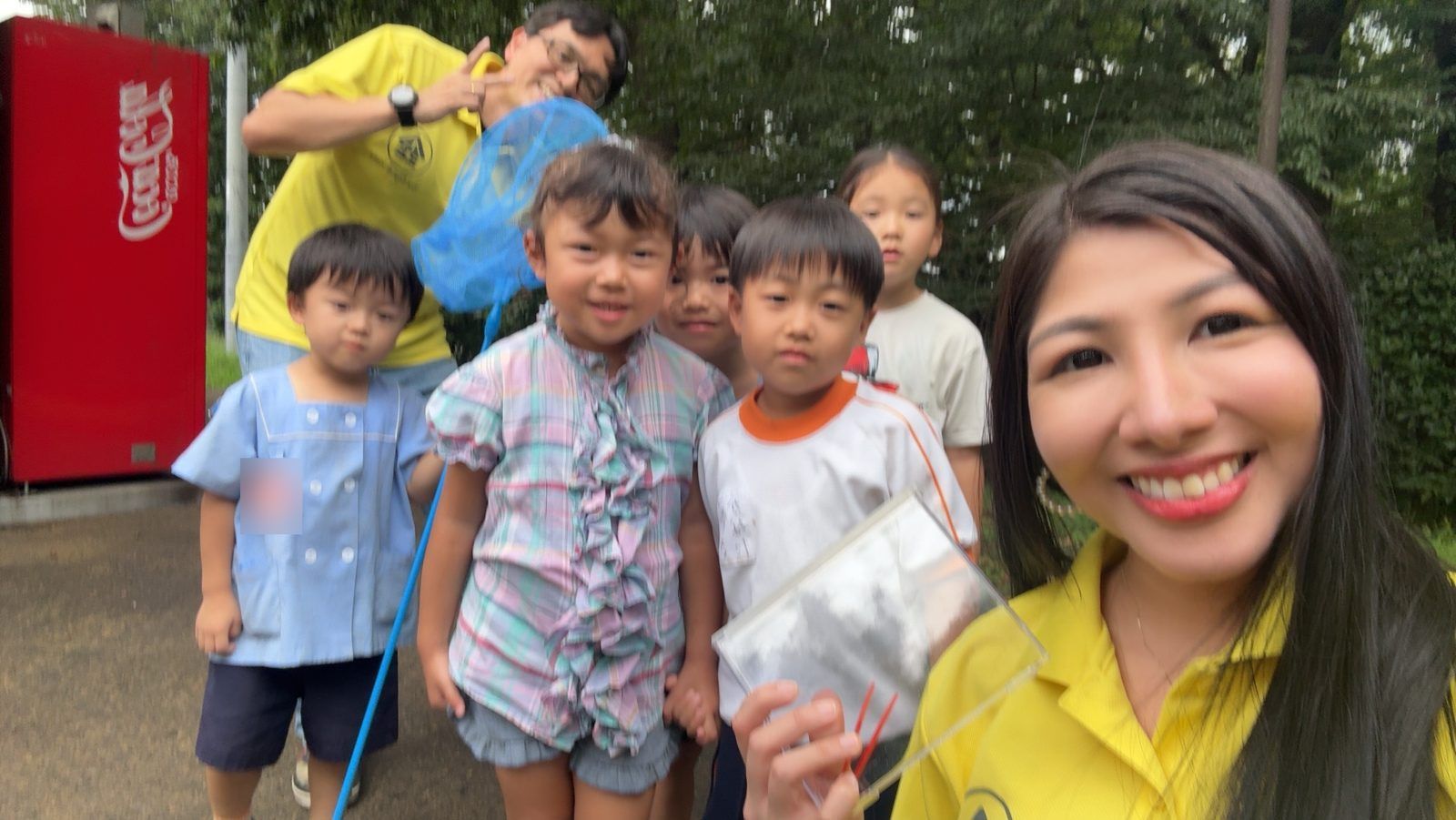 虫取りで英語を学ぶ幼児英会話の課外活動|相模原 The English Home